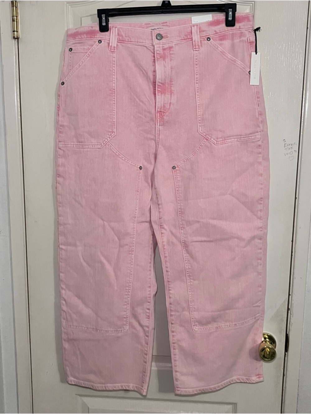 Banana Republic Pink Carpenter-Style Jeans